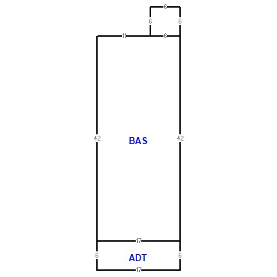 Building layout (traversing data) of this property
