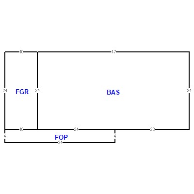 Building layout (traversing data) of this property