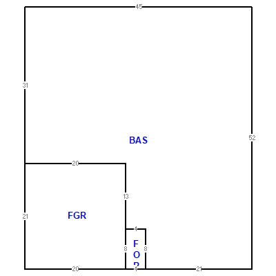 Building layout (traversing data) of this property