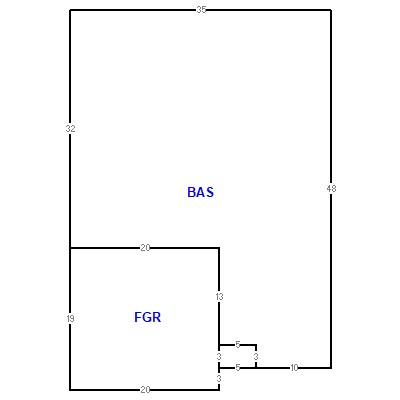 Building layout (traversing data) of this property