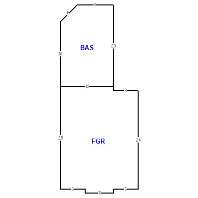 Building layout (traversing data) of this property