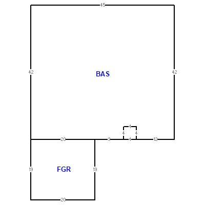 Building layout (traversing data) of this property