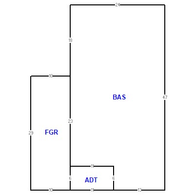 Building layout (traversing data) of this property