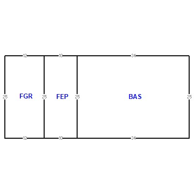Building layout (traversing data) of this property