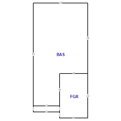 Building layout (traversing data) of this property