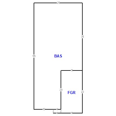 Building layout (traversing data) of this property