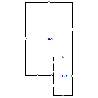 Building layout (traversing data) of this property