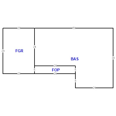 Building layout (traversing data) of this property