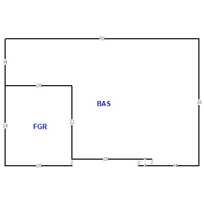 Building layout (traversing data) of this property