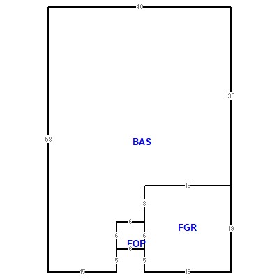 Building layout (traversing data) of this property