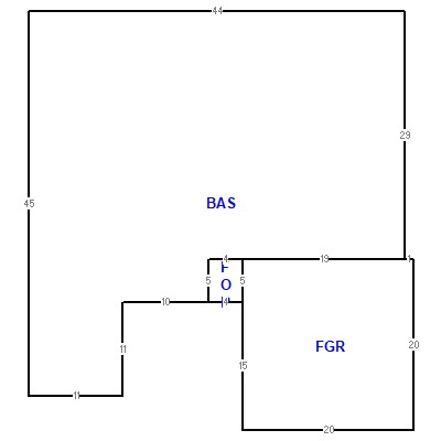 Building layout (traversing data) of this property