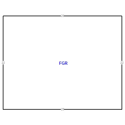 Building layout (traversing data) of this property