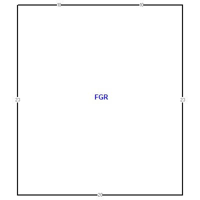 Building layout (traversing data) of this property