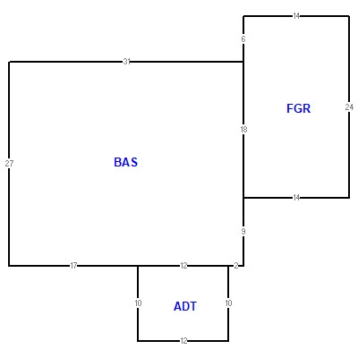 Building layout (traversing data) of this property