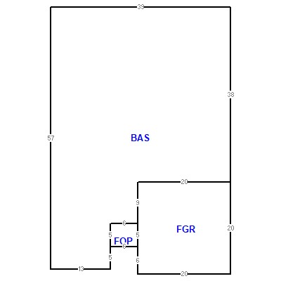 Building layout (traversing data) of this property
