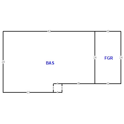 Building layout (traversing data) of this property