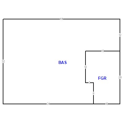 Building layout (traversing data) of this property