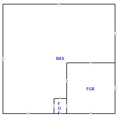 Building layout (traversing data) of this property