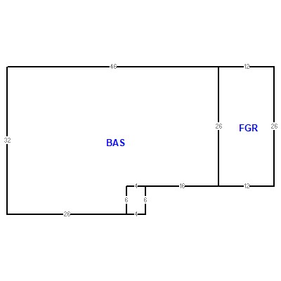 Building layout (traversing data) of this property