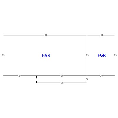 Building layout (traversing data) of this property