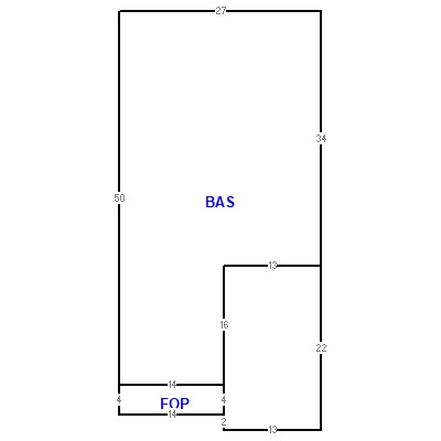 Building layout (traversing data) of this property