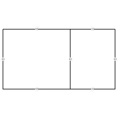 Building layout (traversing data) of this property