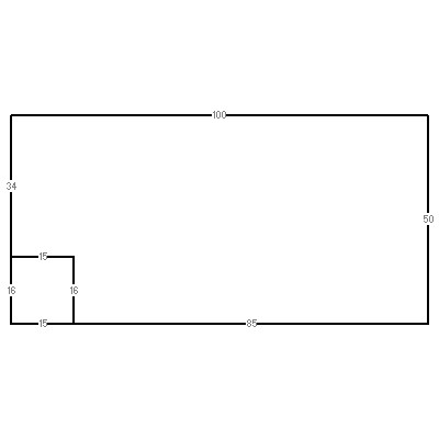 Building layout (traversing data) of this property