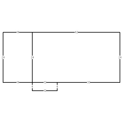 Building layout (traversing data) of this property