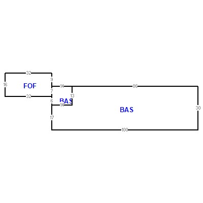 Building layout (traversing data) of this property