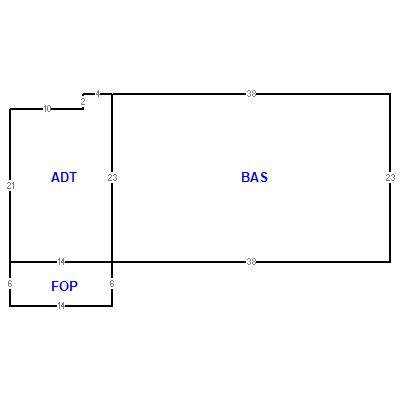 Building layout (traversing data) of this property