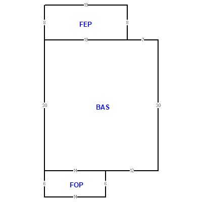 Building layout (traversing data) of this property