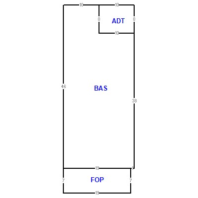 Building layout (traversing data) of this property