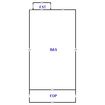 Building layout (traversing data) of this property