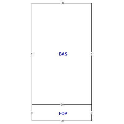 Building layout (traversing data) of this property