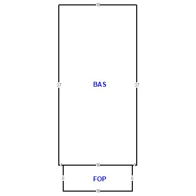 Building layout (traversing data) of this property