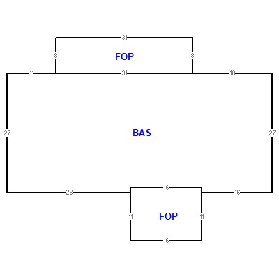 Building layout (traversing data) of this property