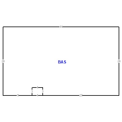 Building layout (traversing data) of this property