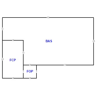 Building layout (traversing data) of this property