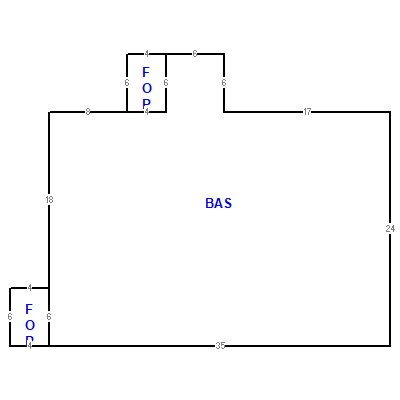 Building layout (traversing data) of this property