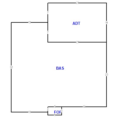 Building layout (traversing data) of this property