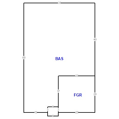 Building layout (traversing data) of this property