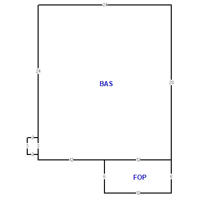 Building layout (traversing data) of this property