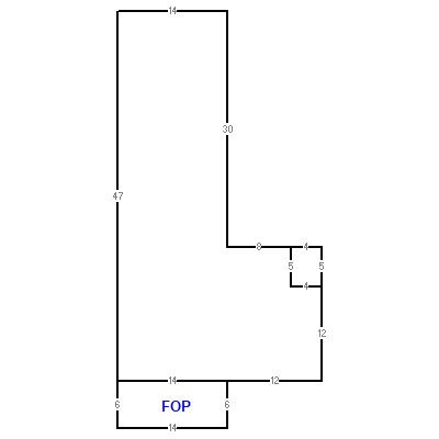 Building layout (traversing data) of this property