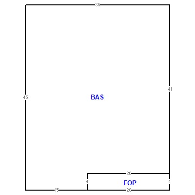 Building layout (traversing data) of this property