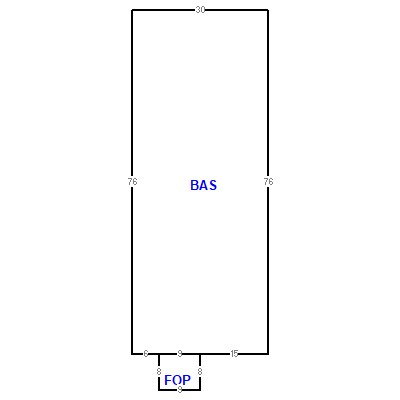 Building layout (traversing data) of this property