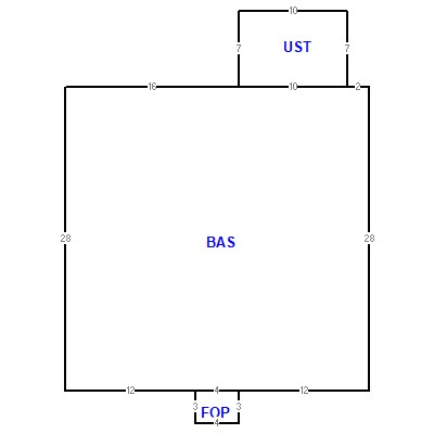 Building layout (traversing data) of this property