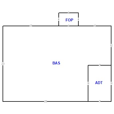 Building layout (traversing data) of this property