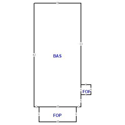 Building layout (traversing data) of this property