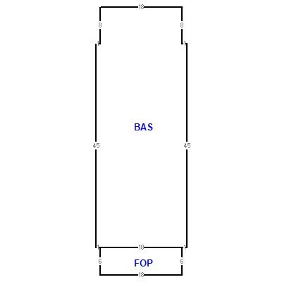 Building layout (traversing data) of this property