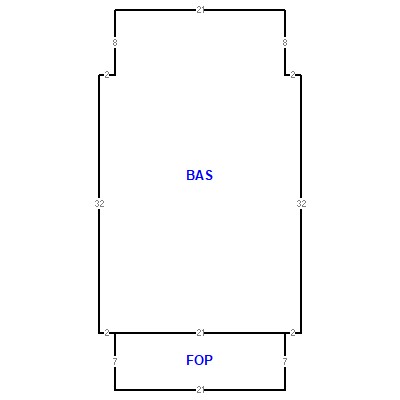 Building layout (traversing data) of this property